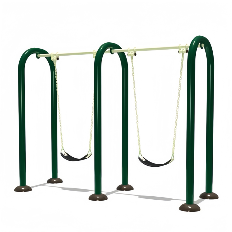 Outdoor double swing