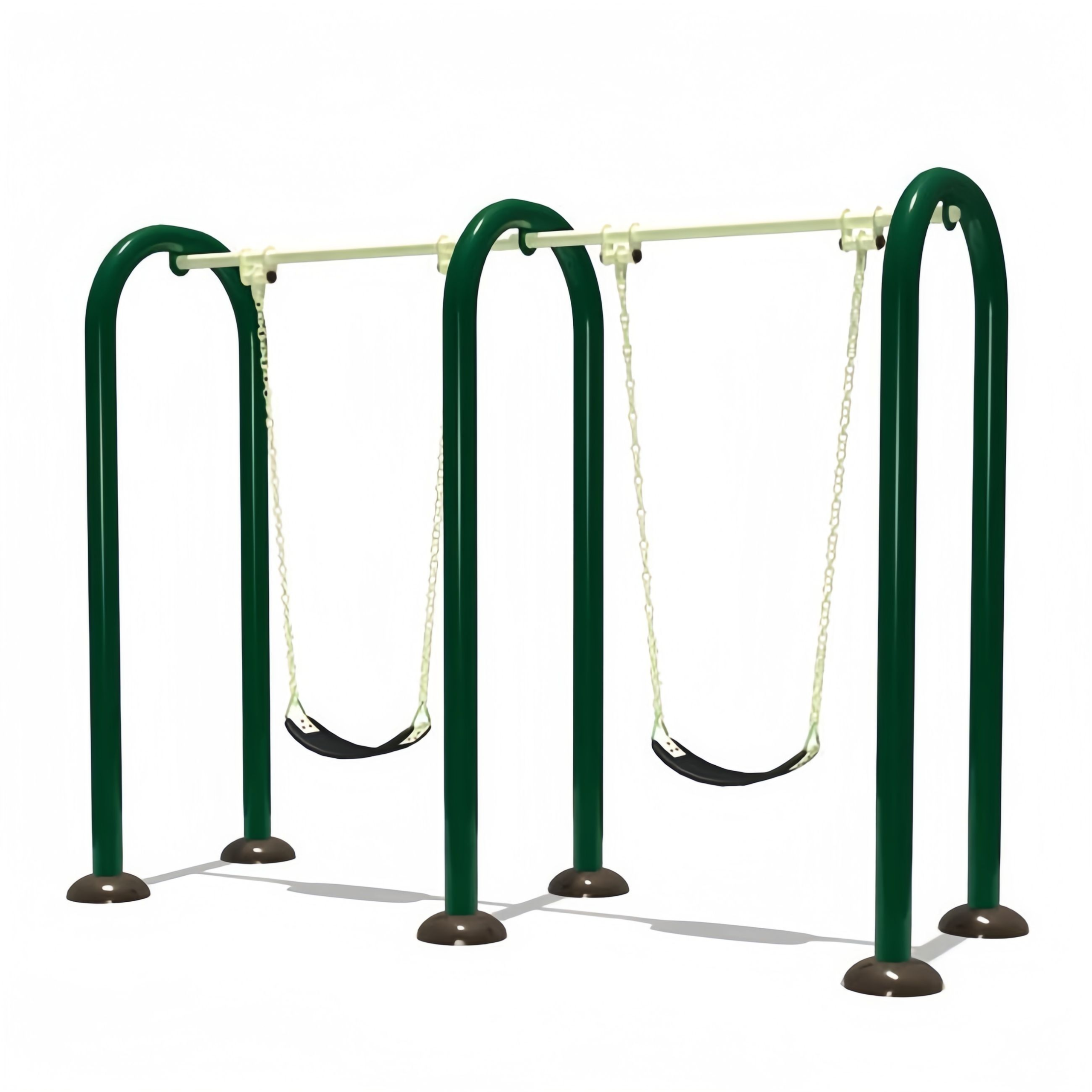 Outdoor double swing