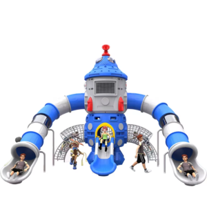 Customized Children Playhouse Equipment Garden Commercial Toys Kids Slide Playground Steel for Sports Park Shopping Mall Outdoor