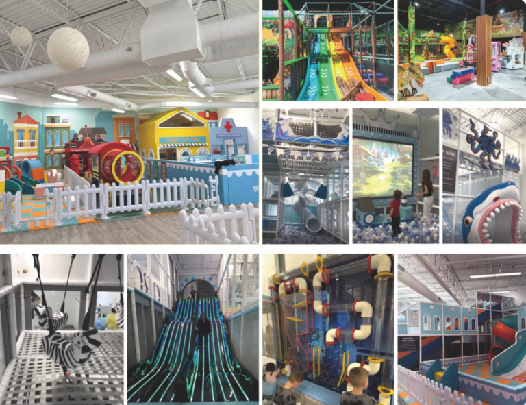Custom slide playground equipment