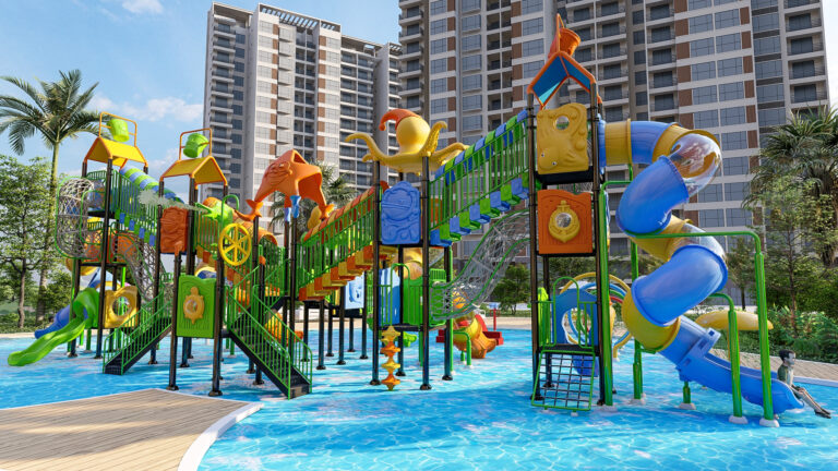 Large outdoor amusement equipment