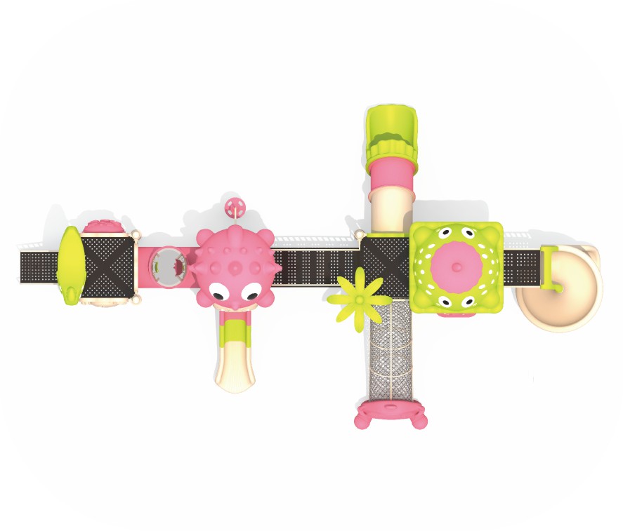 Outdoor Play Equipment Multi Slides & Crawl Tunnel - Image 3