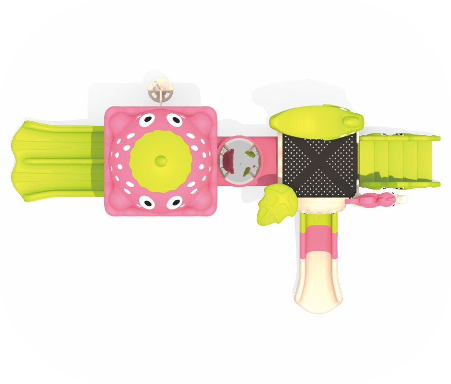 Cute Fruit Insect Themed Kids Outdoor Playground Set, - Image 3
