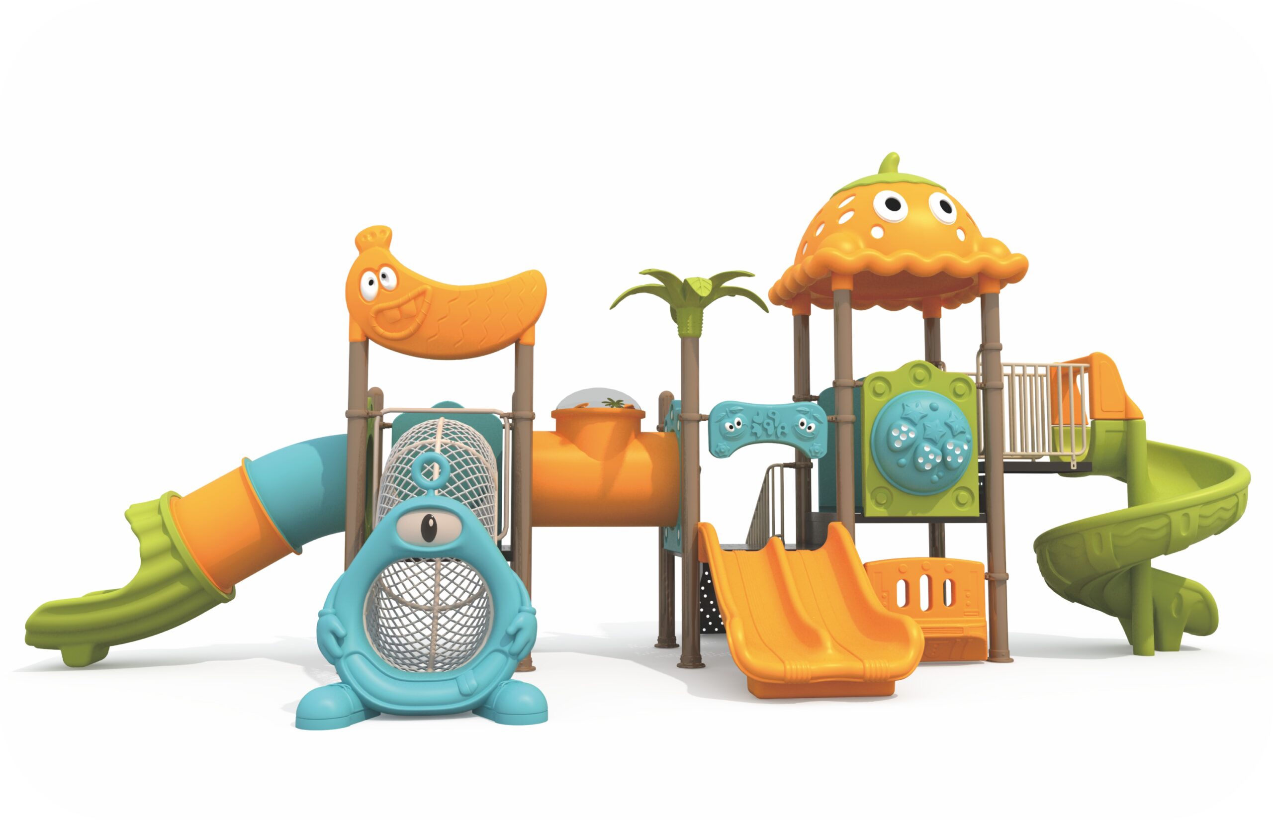 Fruit Forest Cartoon Outdoor Playground Equipmen