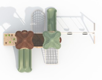 Commercial Combination Slide Outdoor Playground Equipment - Image 3