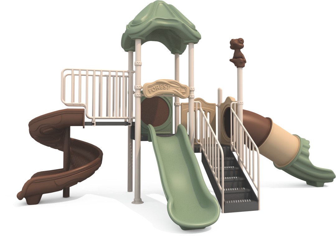Large Outdoor Playground Equipment Combined Slide
