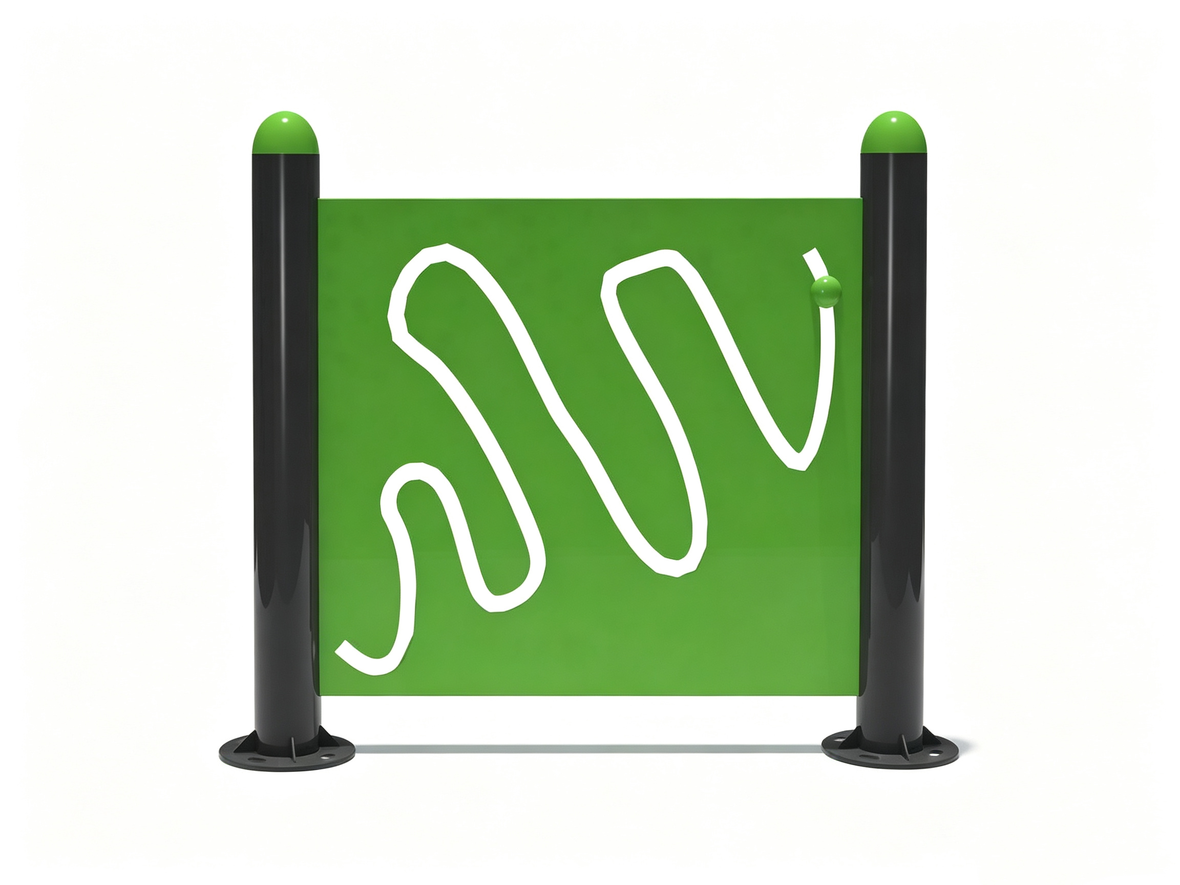 Public Park Interactive Fitness Wall Exercise Equipment