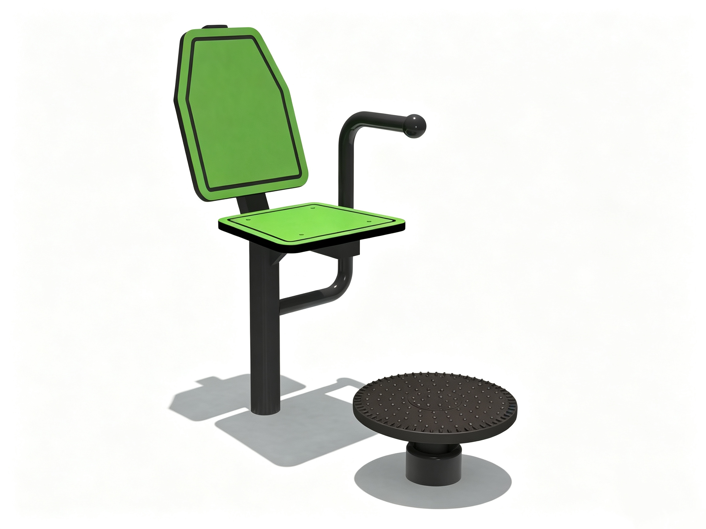 Seated Waist Twister Fitness Equipment