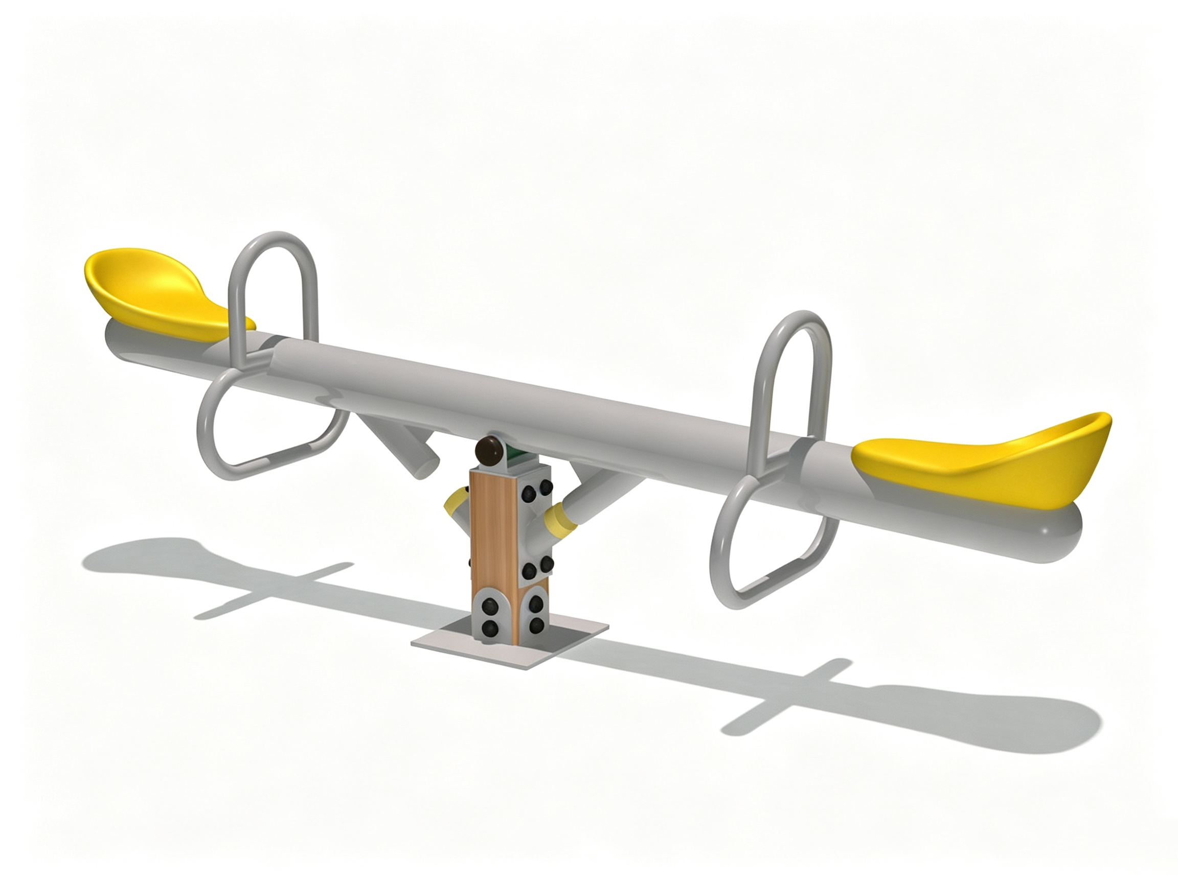 Wholesale Outdoor Galvanized Steel Seesaw