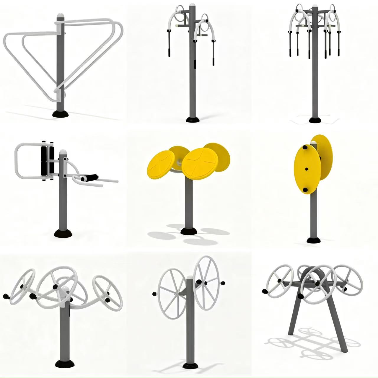 Outdoor Leg Stretcher Gym Equipment - Image 2